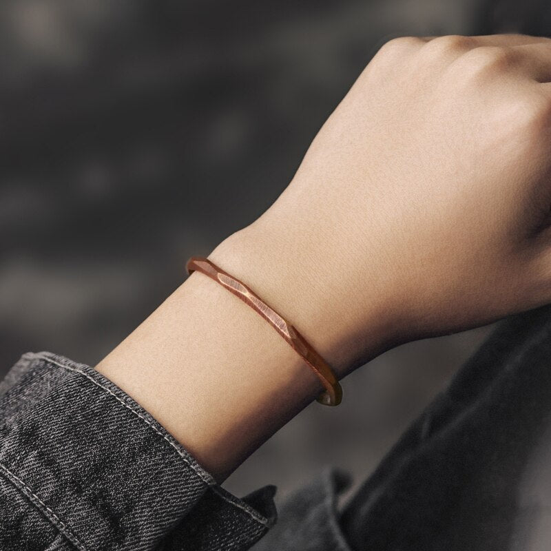 Bracelet Viking Martelé
