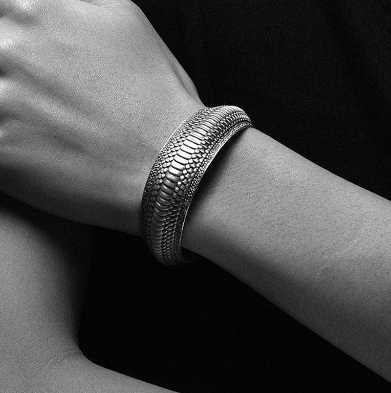 Bracelet Viking Serpent De Midgard