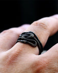 Bague Viking Serpent Midgard