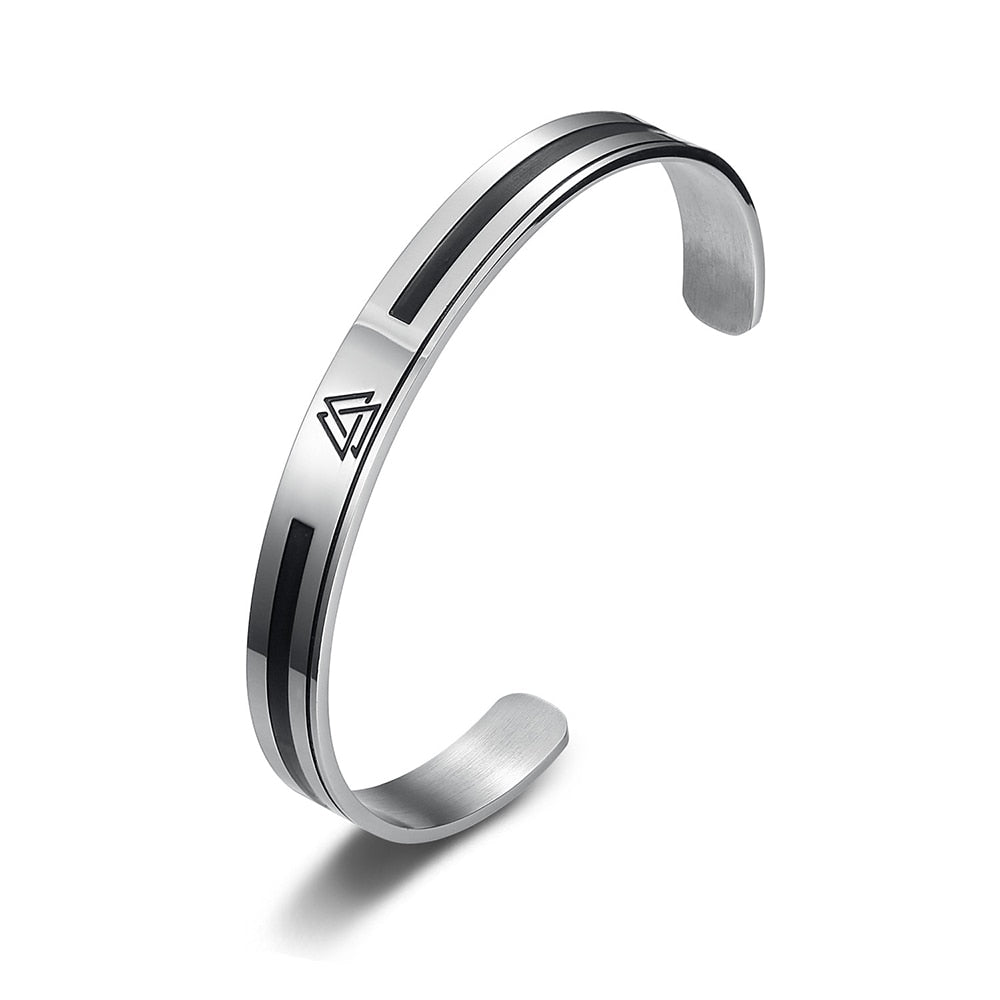Bracelet Viking Valknut