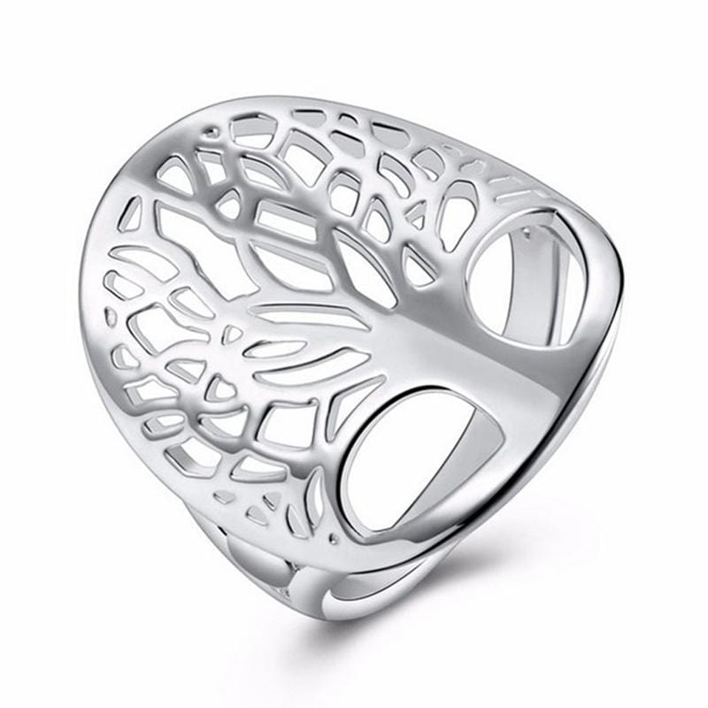 Bague Viking Arbre de vie Argent Frigg – Menviking