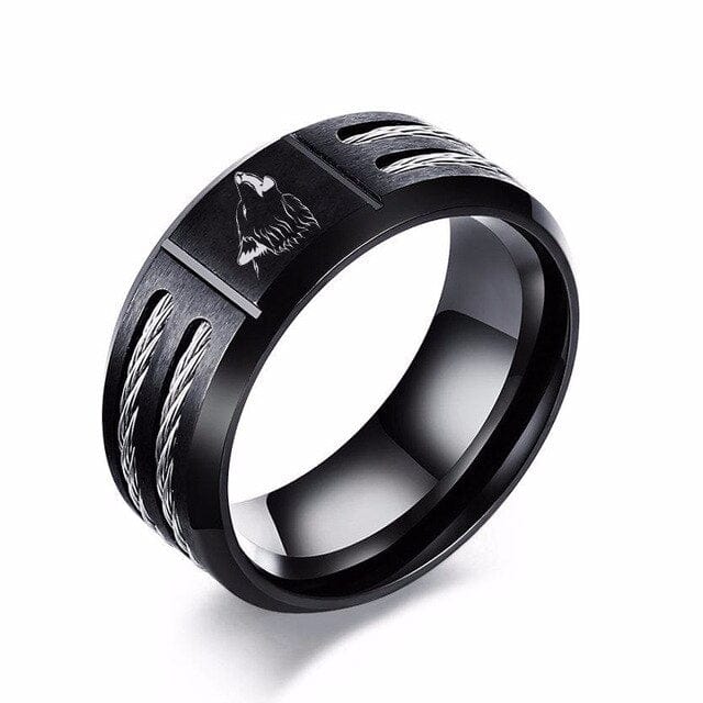 Bague Loup Fenrir