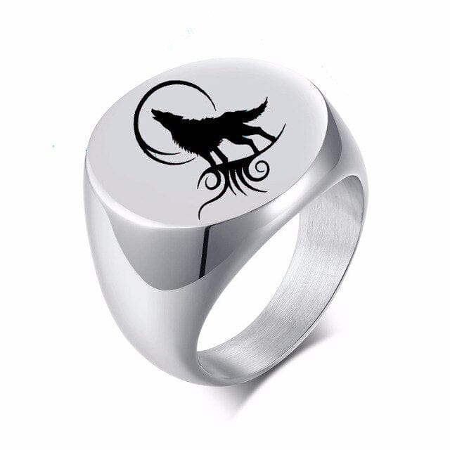 Bague Loup Fenrir