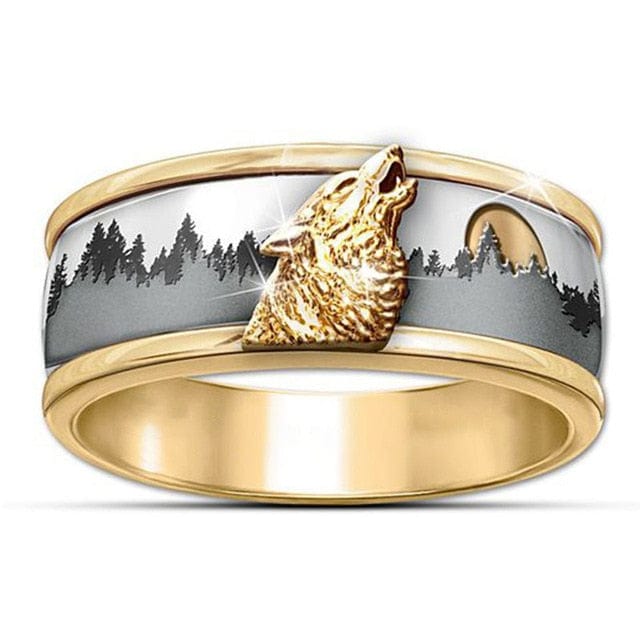 Bague Loup Fenrir