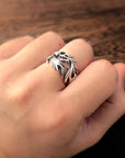 Bague Loup Fenrir
