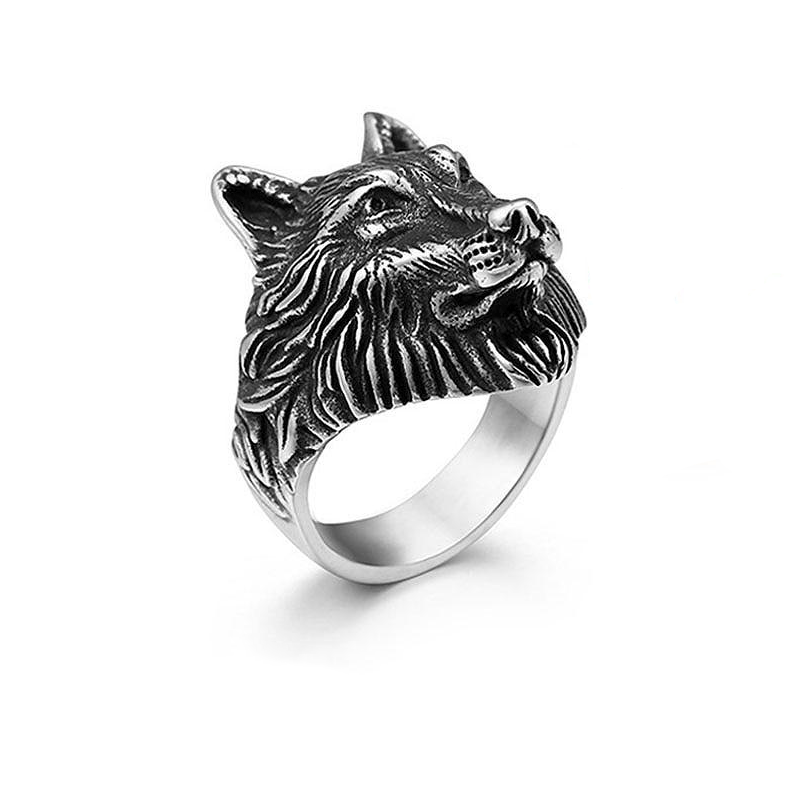 Bague Loup Fenrir