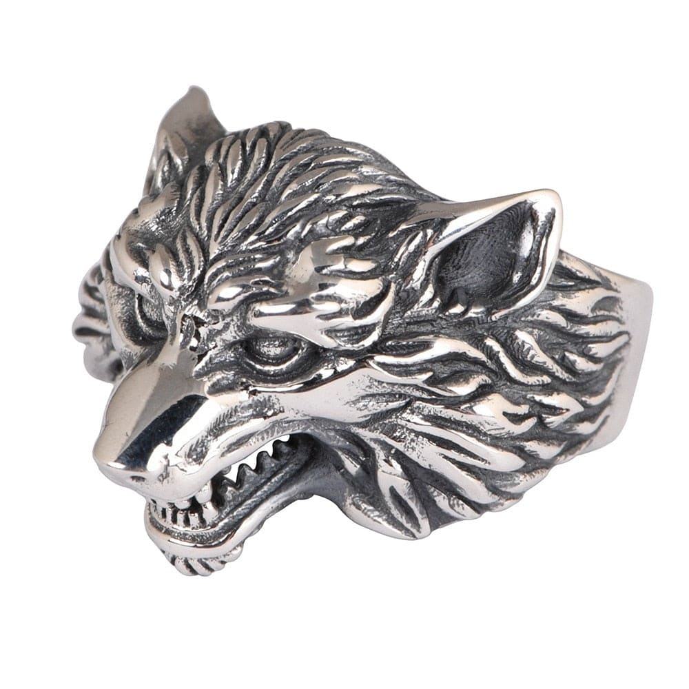 Bague Loup Fenrir