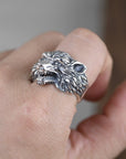 Bague Loup Fenrir