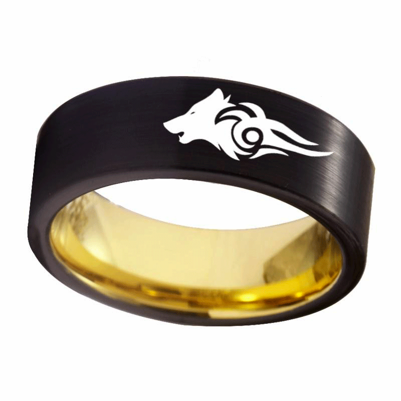 Bague Loup Fenrir
