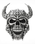 Bague Tête de Mort Viking