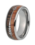 BAGUE VIKING - Flèche d'argent
