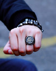 Bague Viking - Guerrier Valknut