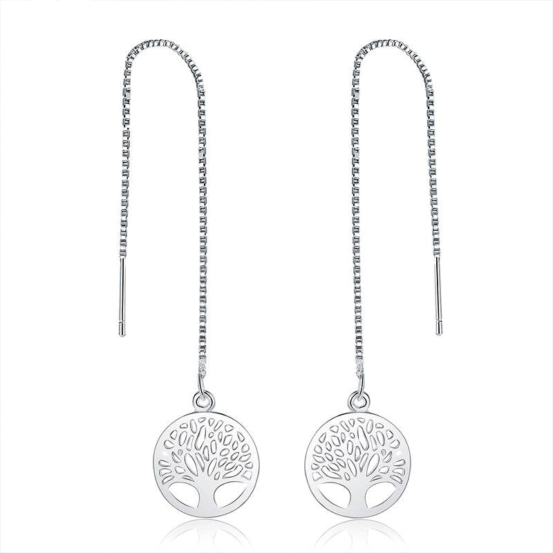 Boucles d'Oreilles Arbre De Vie
