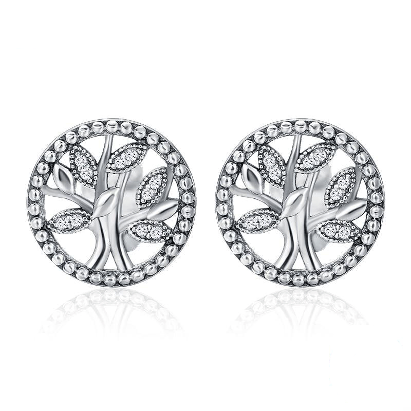 Boucles d'Oreilles Arbre De Vie