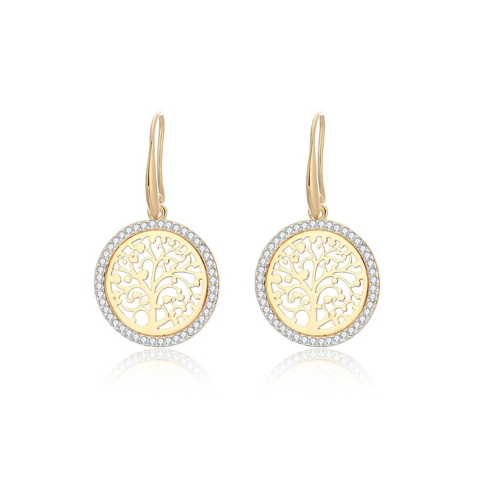 Boucles d'Oreilles Arbre De Vie