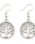 Boucles d'Oreilles Arbre De Vie