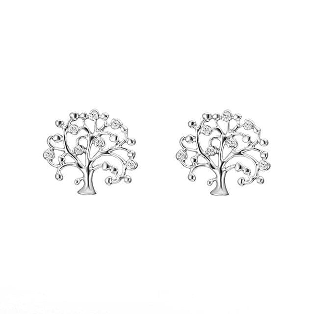 Boucles d'Oreilles Arbre De Vie