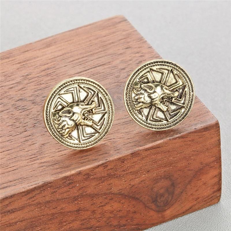 Boucles d'oreilles Loup - Ragnarok
