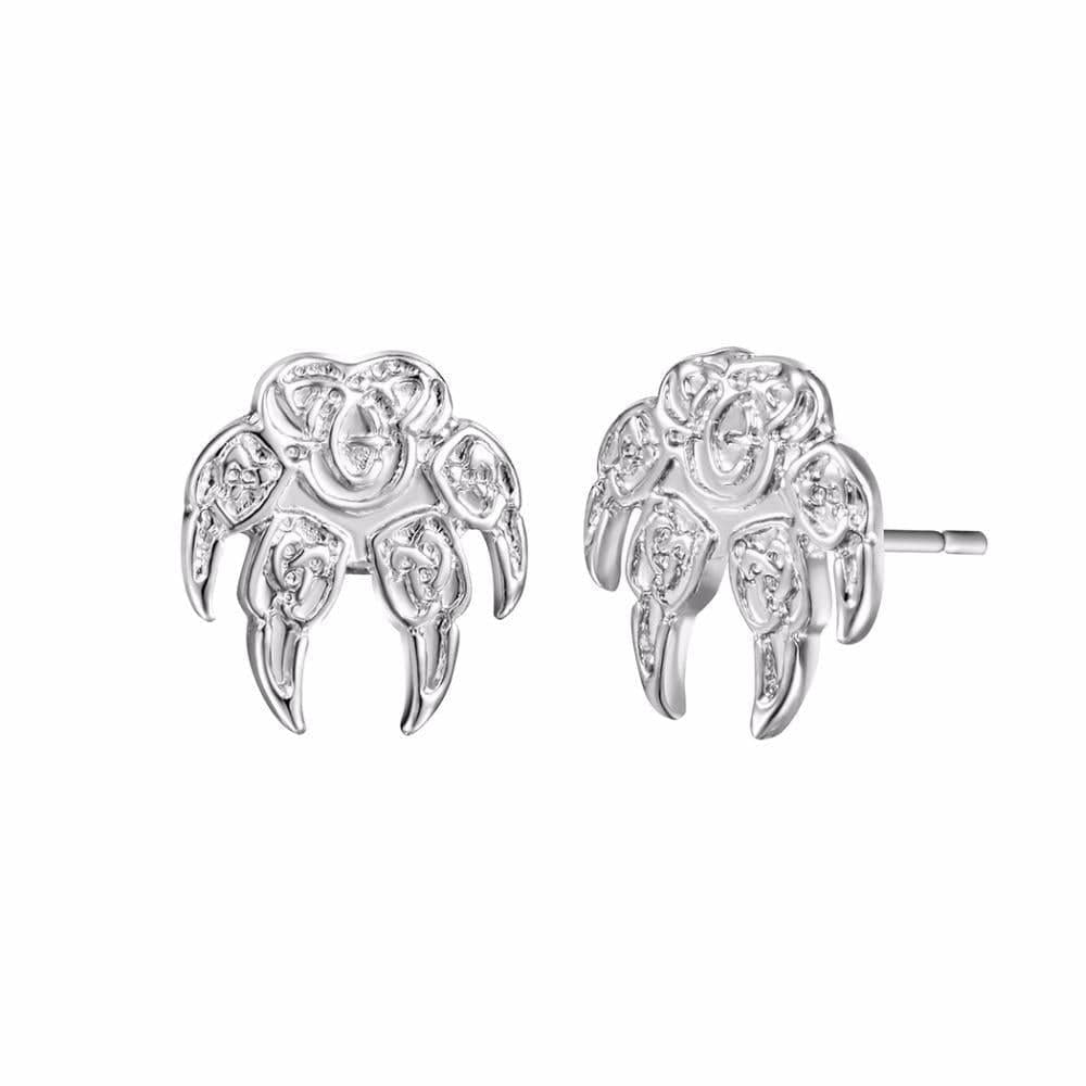 Boucles d'oreilles viking - Pattes de Loups