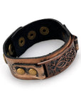 Bracelet de force en cuir celtique