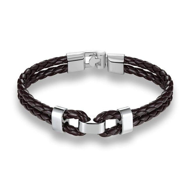 BRACELET VIKING - Cuir Fin