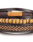 BRACELET VIKING - Cuir Viking