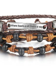 BRACELET VIKING - Cuir Viking