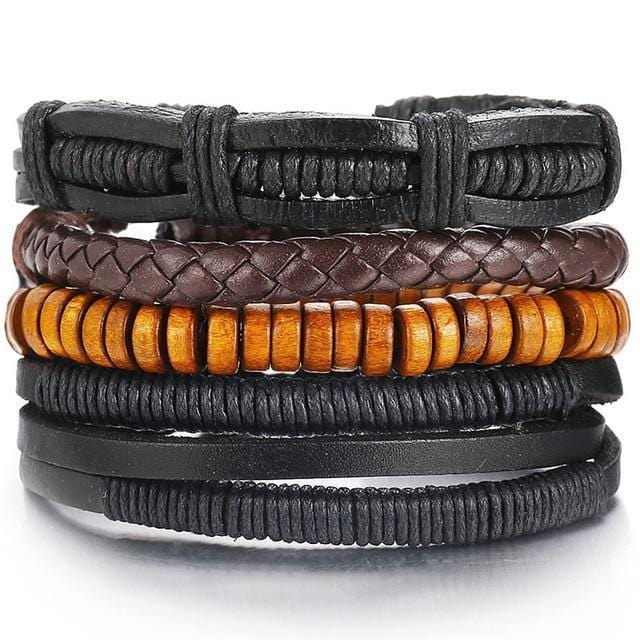 BRACELET VIKING - Cuir Viking
