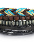 BRACELET VIKING - Cuir Viking