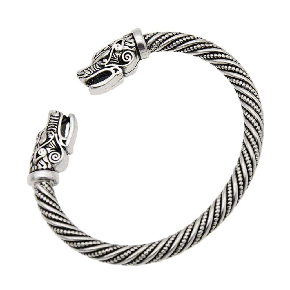 BRACELET VIKING - Loup Fenrir