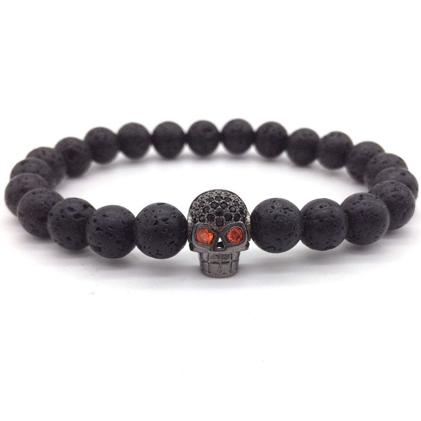BRACELET VIKING - TÊTE DE MORT