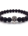 BRACELET VIKING - TÊTE DE MORT