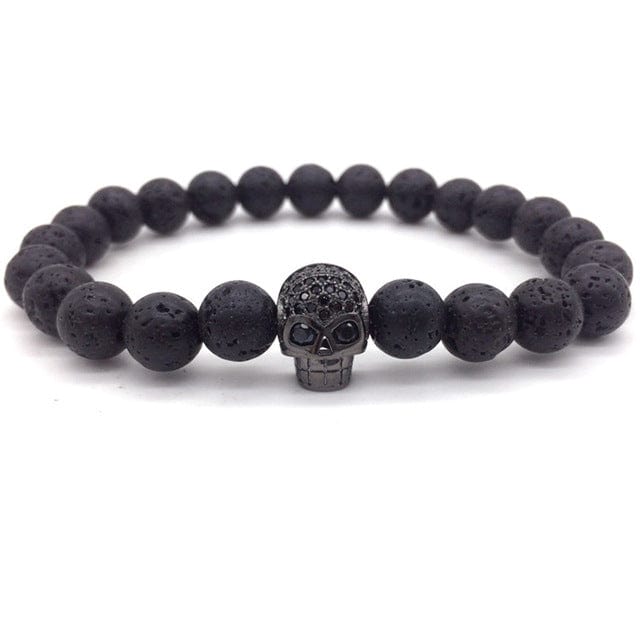 BRACELET VIKING - TÊTE DE MORT