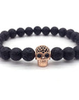 BRACELET VIKING - TÊTE DE MORT