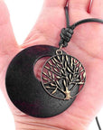 Collier Arbre de vie bois - Ethnic