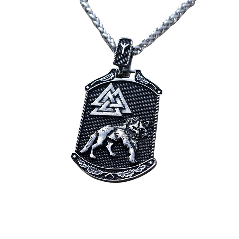 Collier Loup Fenrir