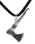 COLLIER VIKING - HACHE VALKNUT