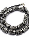 Lots de 24 perles Runique Viking Authentique