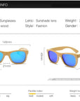 Lunettes de Soleil en Bois