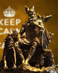 STATUE VIKING EN RESINE - DIEU ODIN
