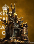 STATUE VIKING EN RESINE - DIEU ODIN