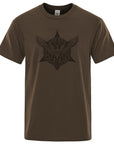 T-SHIRT VIKING - Corbeaux