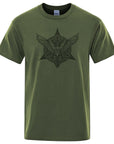 T-SHIRT VIKING - Corbeaux