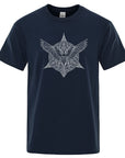 T-SHIRT VIKING - Corbeaux