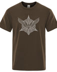 T-SHIRT VIKING - Corbeaux