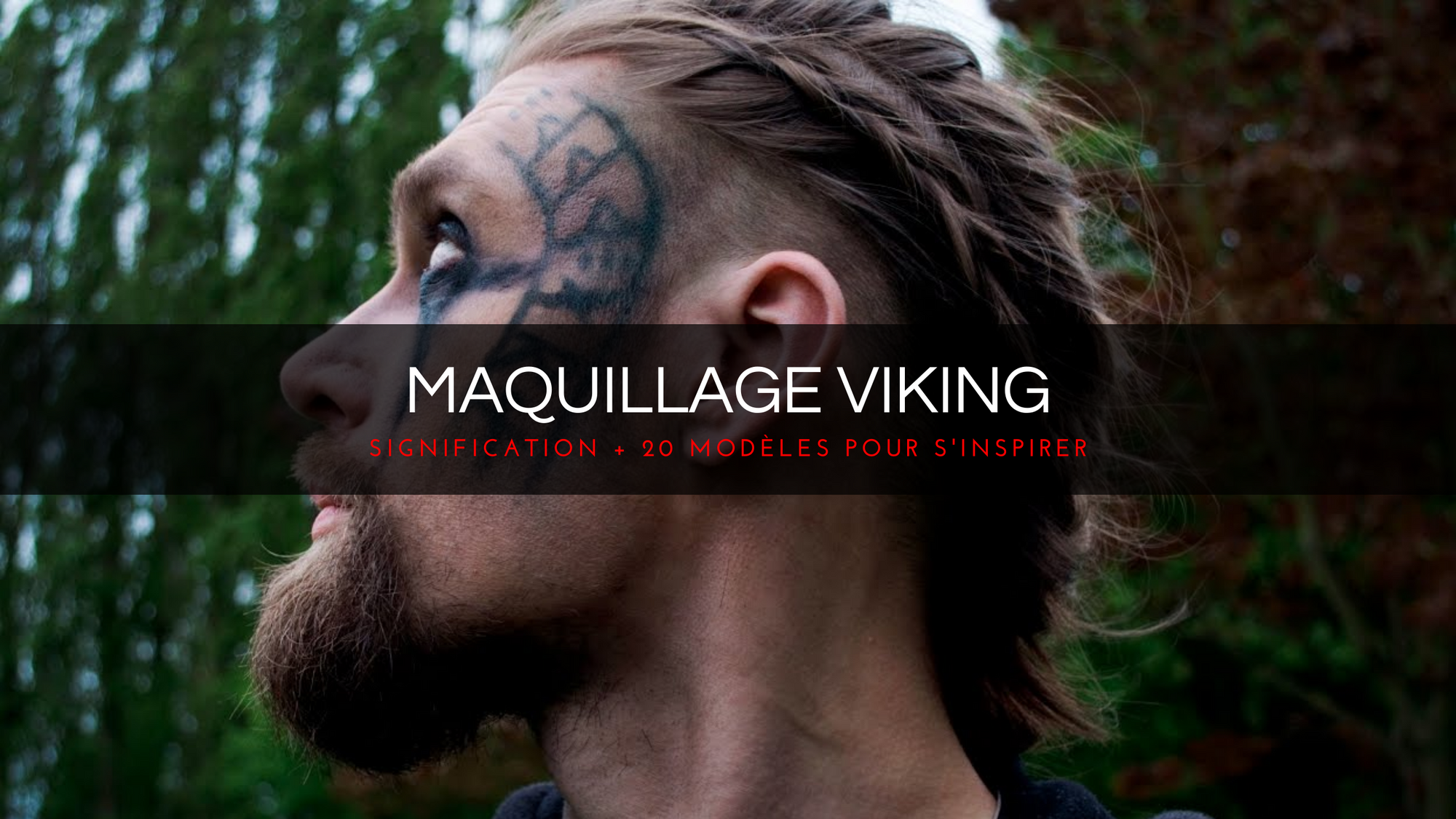 20 idées de maquillage vikings