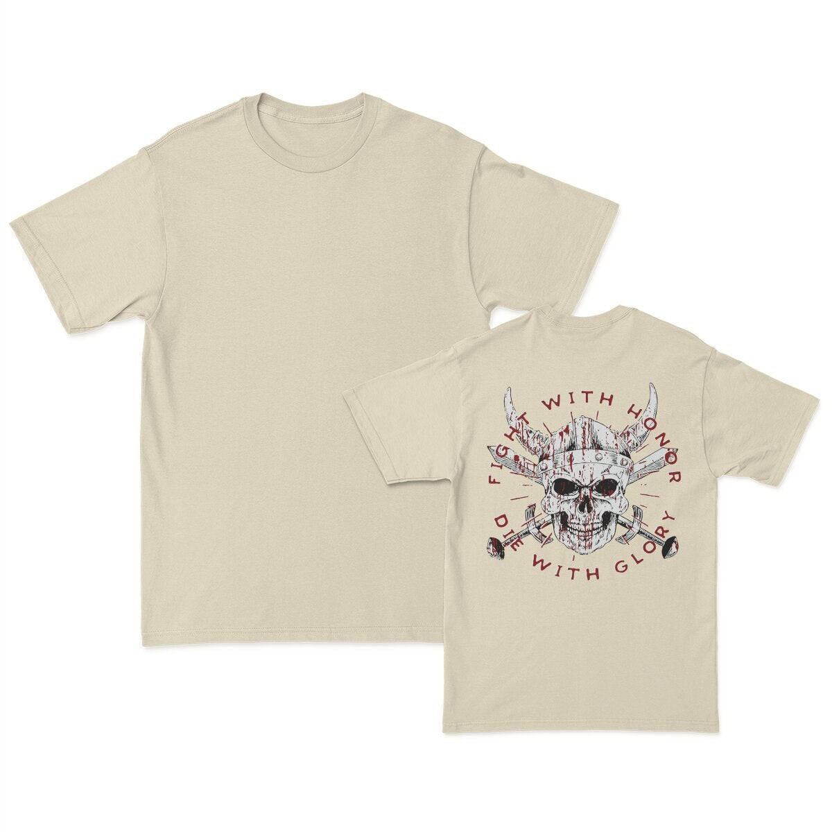 T-Shirt Viking Crâne Viking