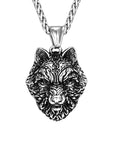 Collier Viking Loup Hargneux