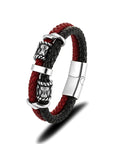 Bracelet Viking Perles Marteau De Thor