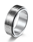 Bague Viking Symboles Mythiques